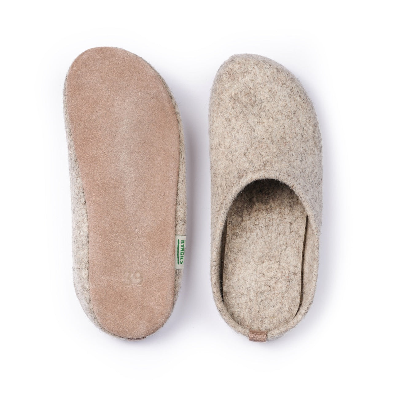 Kyrgies Barefoot Wool Slides