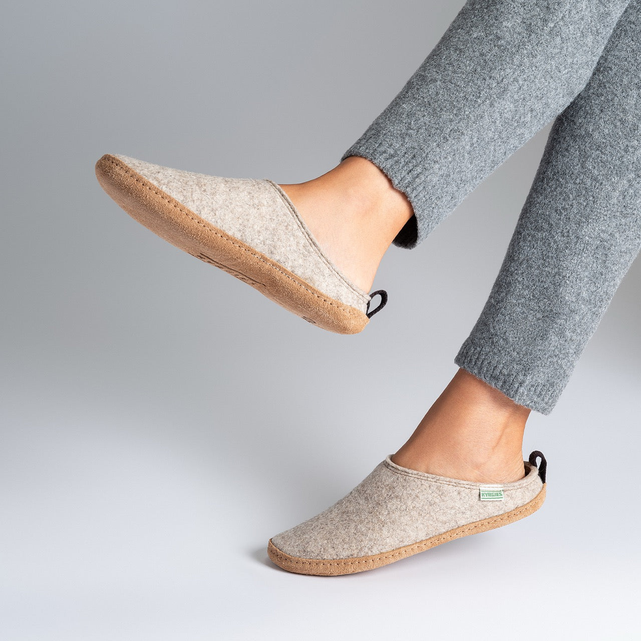 Kyrgies Indoor Wool Slides
