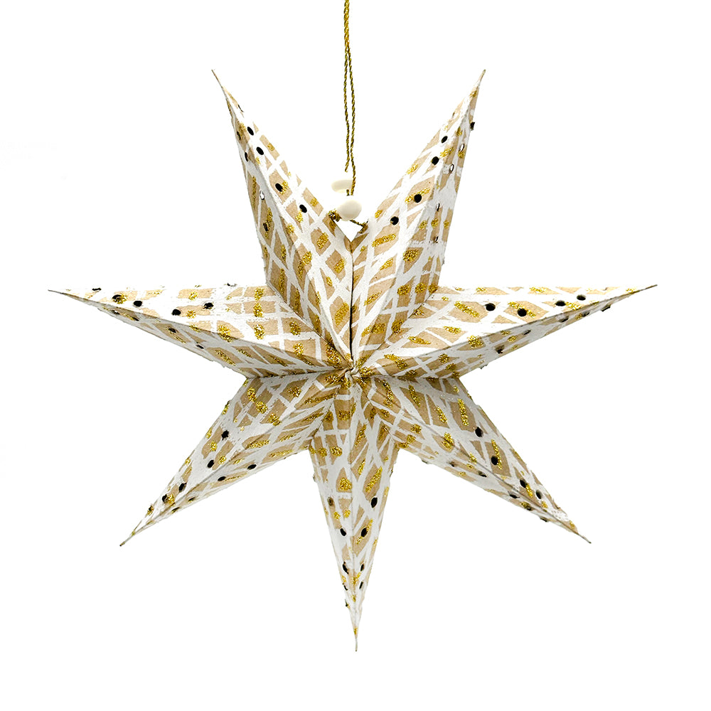 Indigenous Art Paper Star - Paulina Puruntatameri