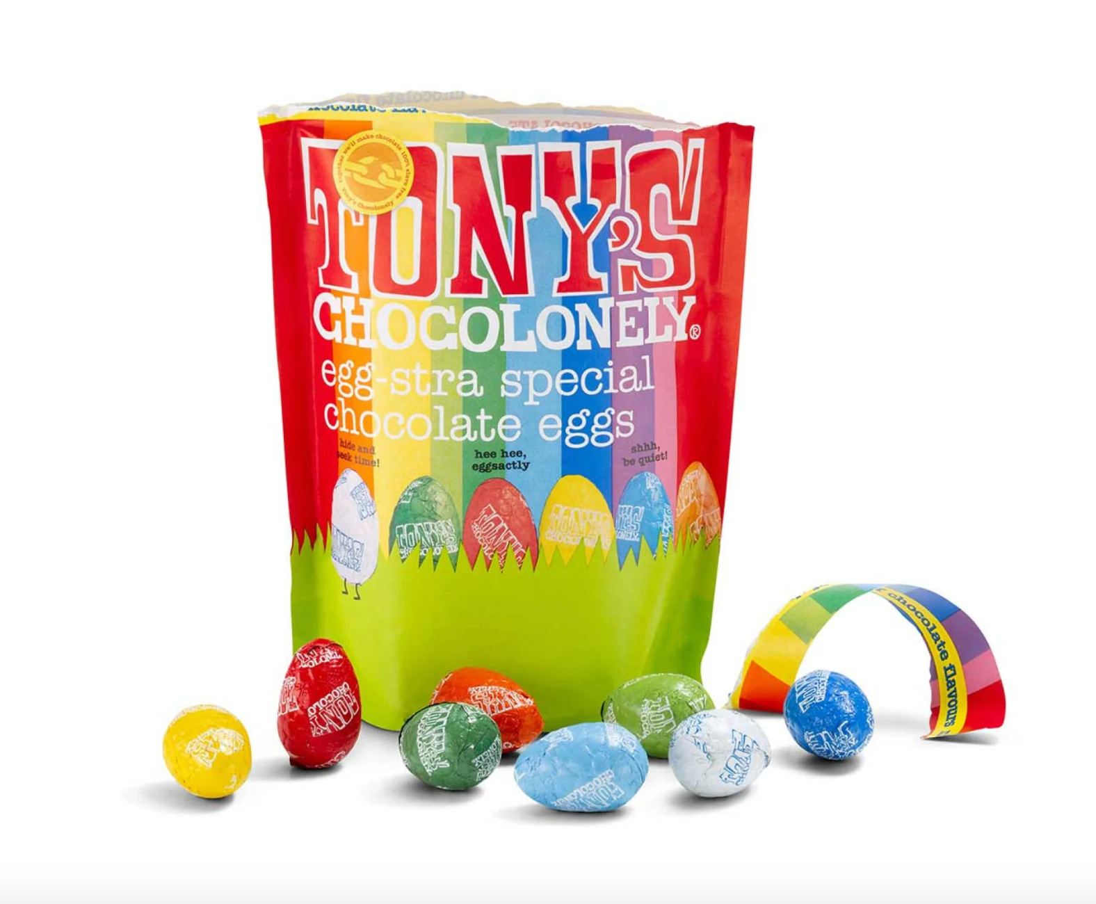 Tony&#39;s Chocolonely Easter Egg Mix Pouch - 255g