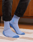 Socks That Give Water - Blue & White Stripes