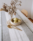 SODO Natural Cotton Table Runner - Ivory