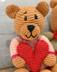Handmade Heart Teddy Bear