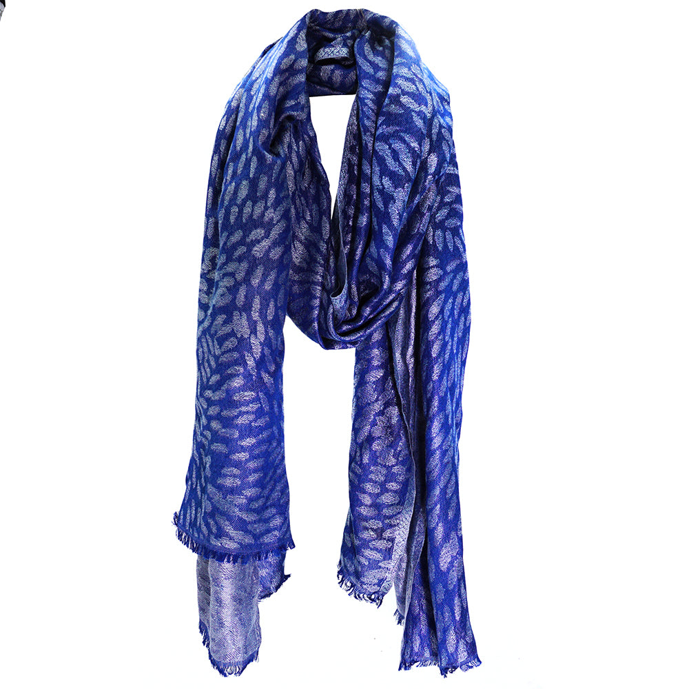 Fine Modal Scarf by Daphne Napurrula Marks - Yalka Bush Onion