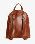 Leather Halfmoon Backpack - Vintage Brown