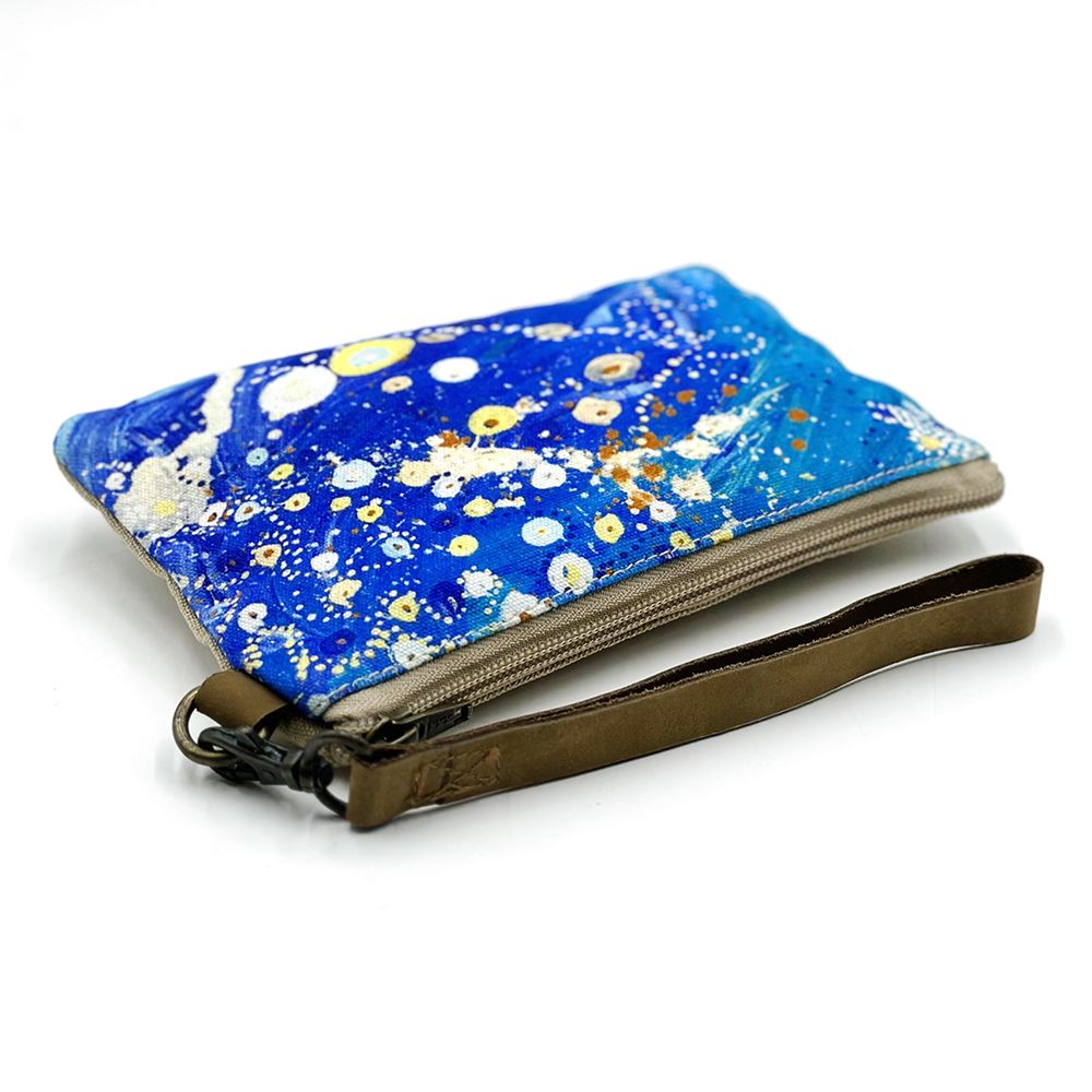 Cosmetic Canvas Pouch - Stephen Jupurrurla Nelson