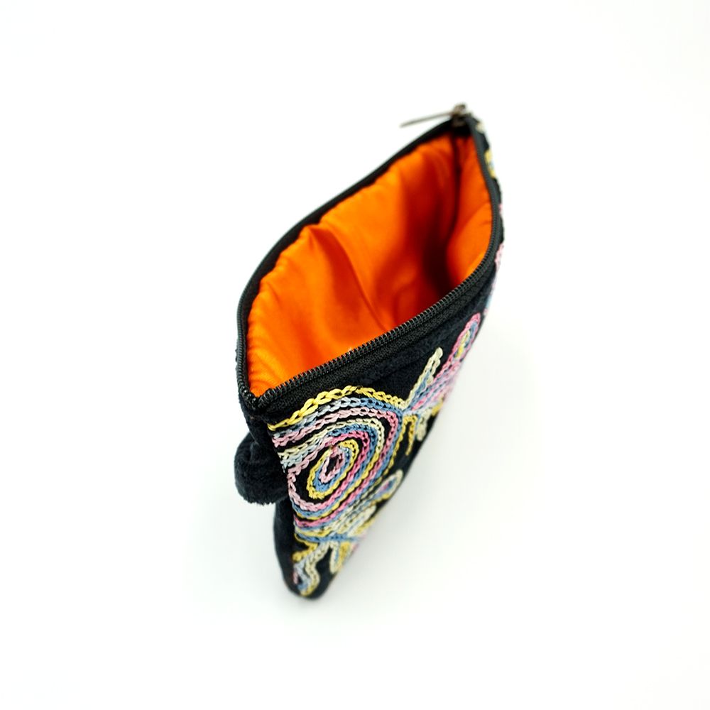 Cosmetic Bag - Velvet - Theo (Faye) Nangala Hudson