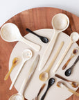 Long Handle Horn Condiment Spoon