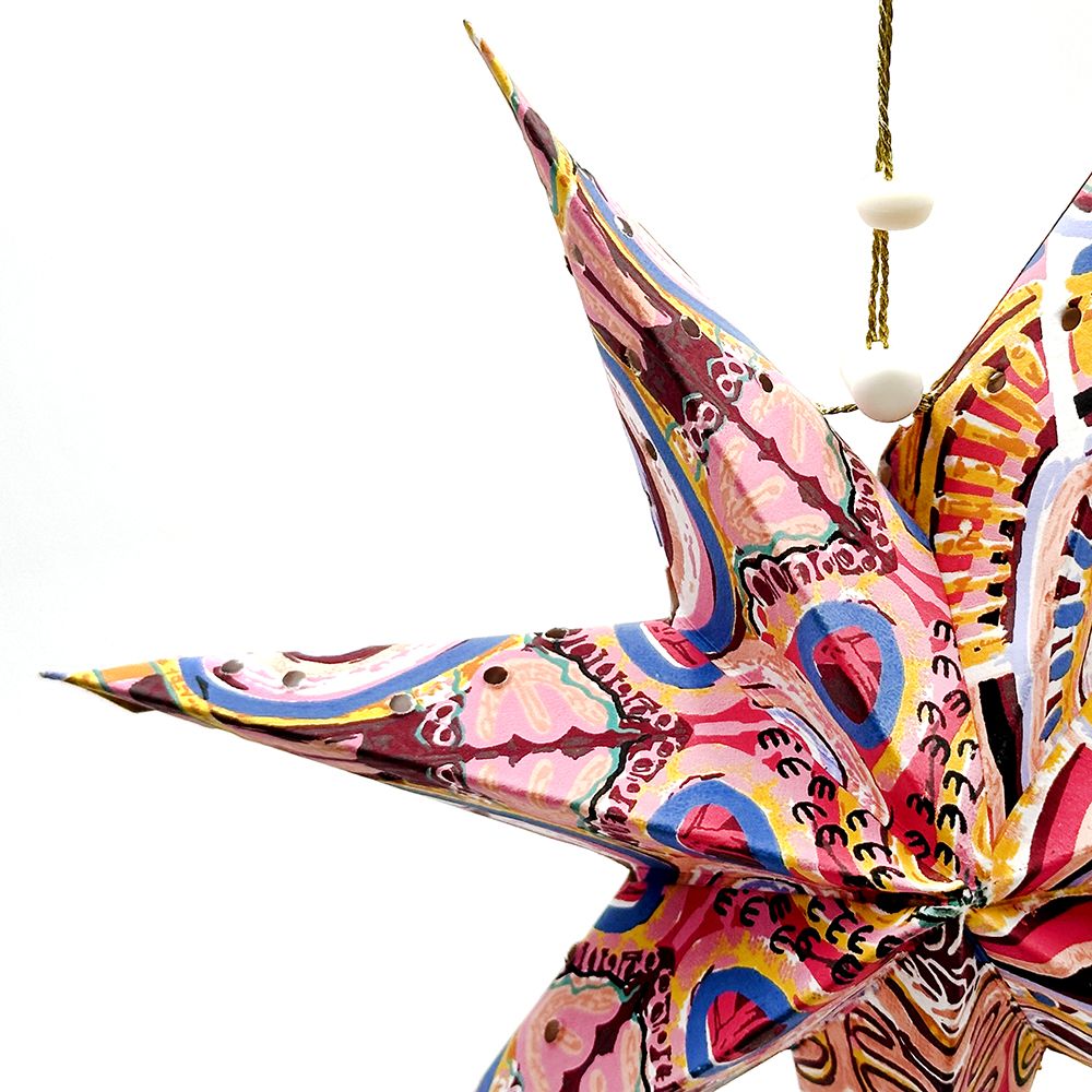 Fair Trade Christmas Gifts & Decorations | Indigenous Art Paper Star ...