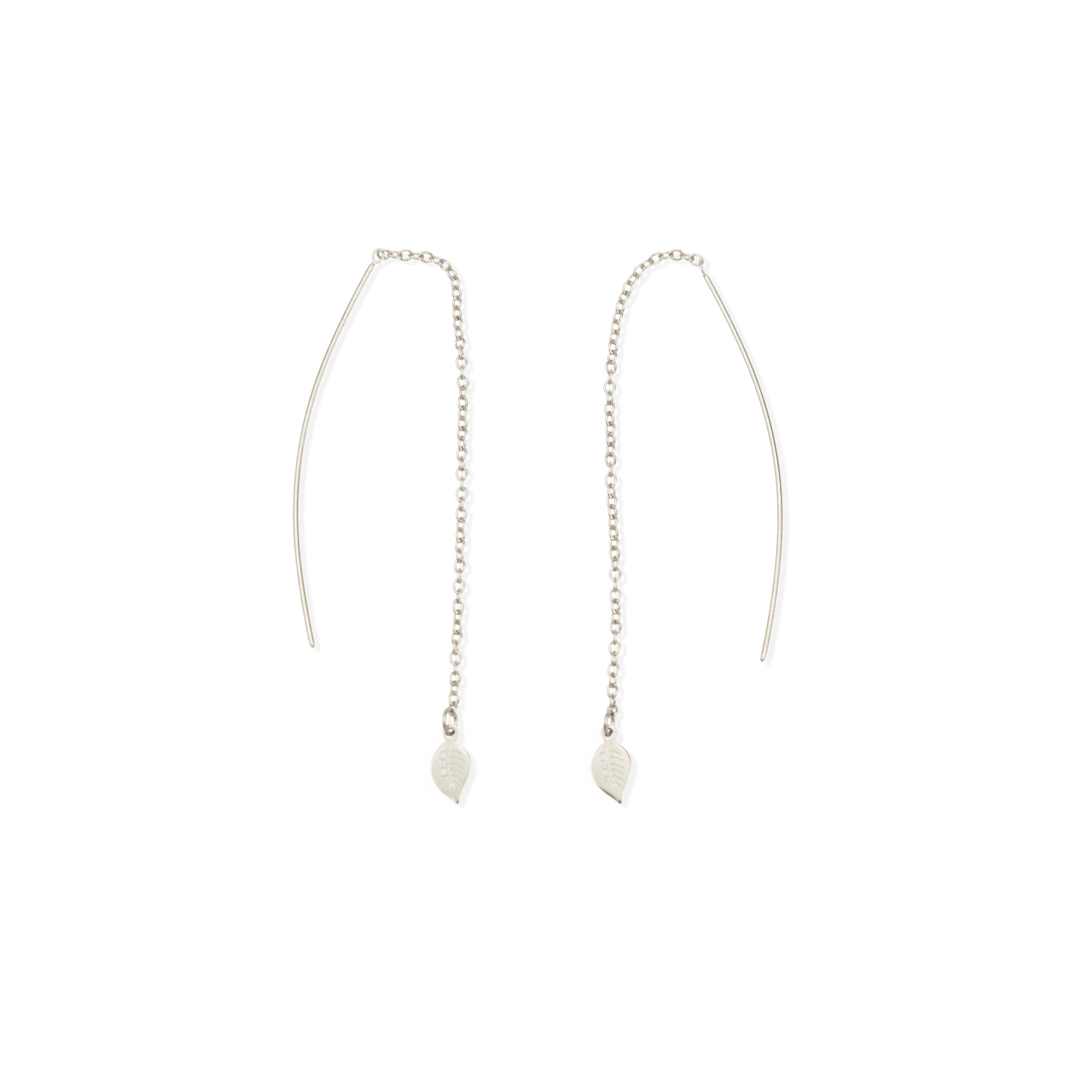 Eden Leaf Drop Earrings - Gold ARRIVING EARLY JUNE