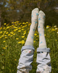 Socks that Protect Pollinators (Beige Hummingbirds)