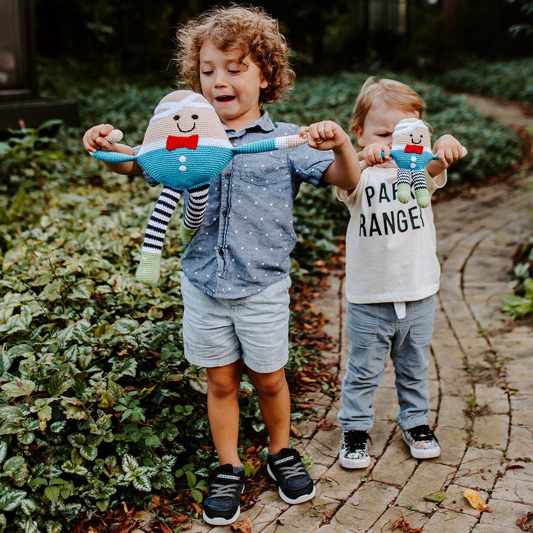 Humpty Dumpty Nursery Rhyme Doll – Handmade Cotton Toy