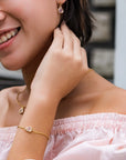 Desert Sunrise Bracelet - Pink Pendant