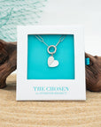Heart of Mary Necklace Silver ARRIVING EARLY JUNE