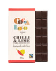 Dark Chocolate, Chilli & Lime Bar – 100g