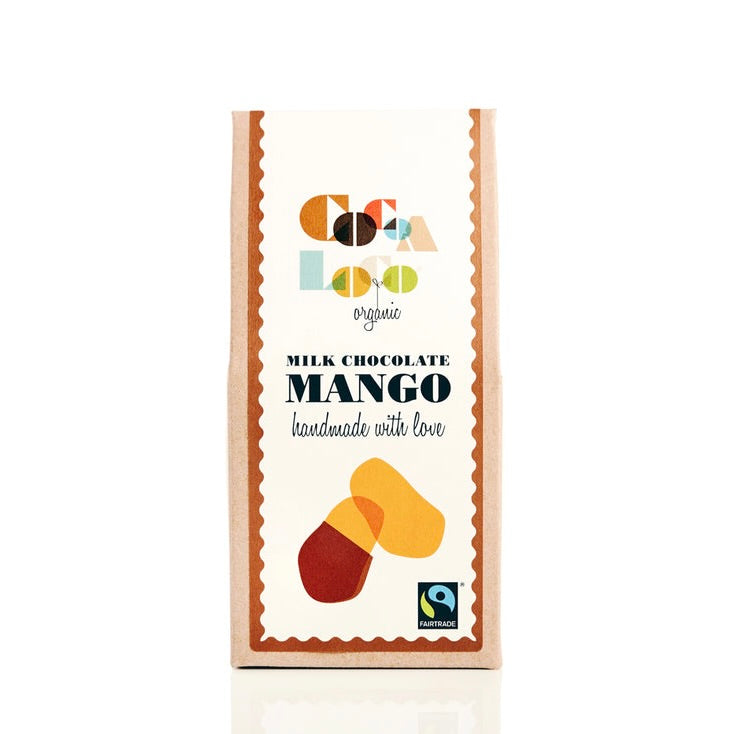 Milk Chocolate Mango Pieces – 100g