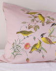 Yellow Birds Pillowcases - Set of 2