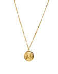 Layered Necklace Gold Chain and Pendant