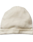 Double Layer Beanie - Natural White