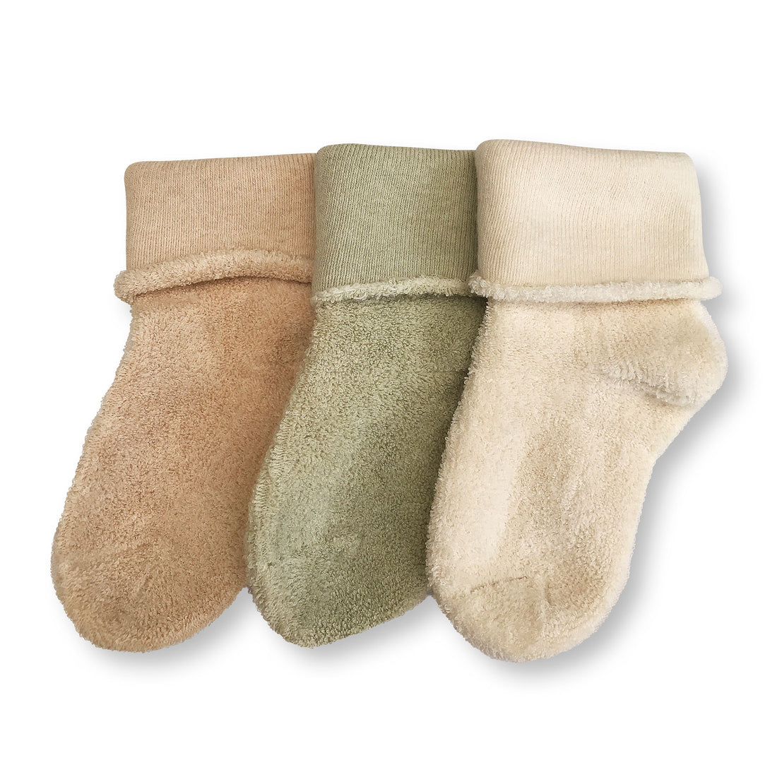 Baby Socks Plain - 3 Pack