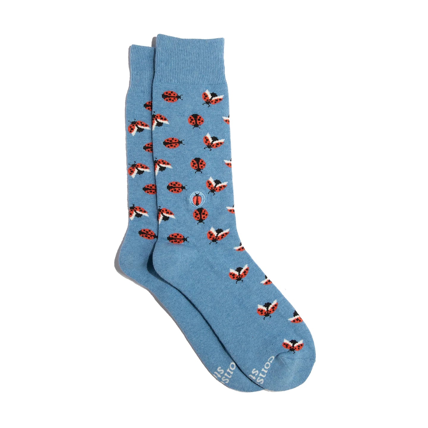Socks that Protect Pollinators - Lady Bug
