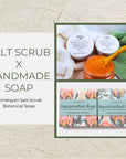 Handmade Soap & Salt Scrub Gift Set