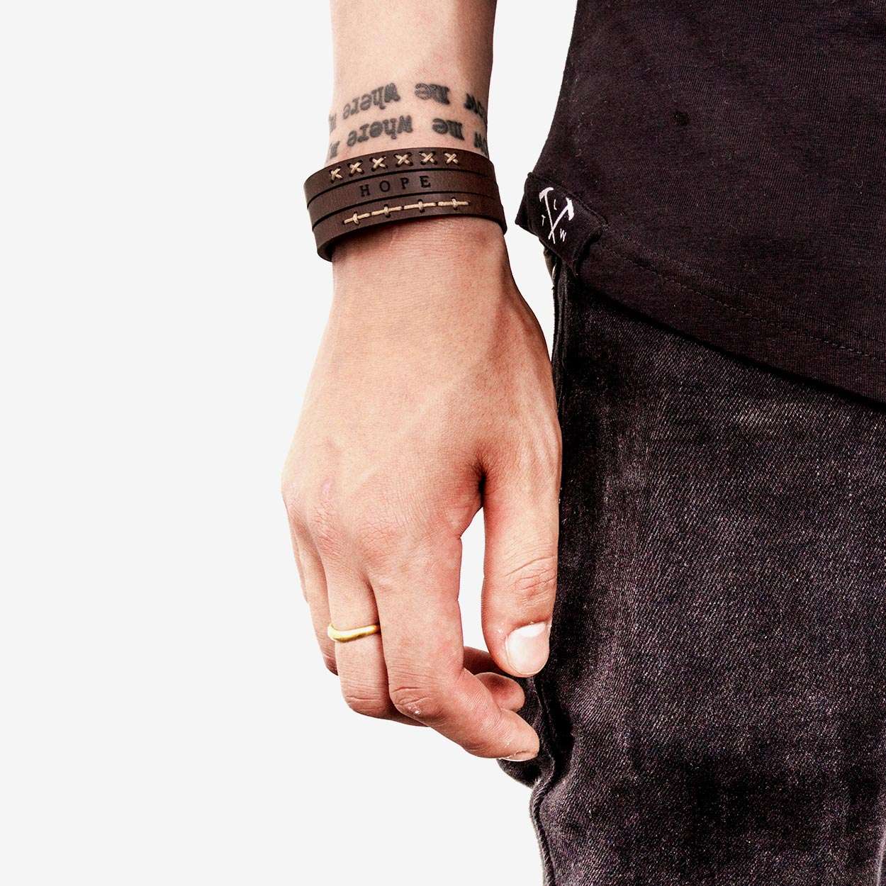 Leather Wristband