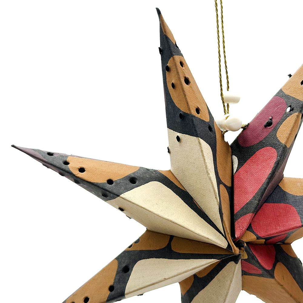 Fair Trade Christmas Gifts & Decorations | Indigenous Art Paper Star ...