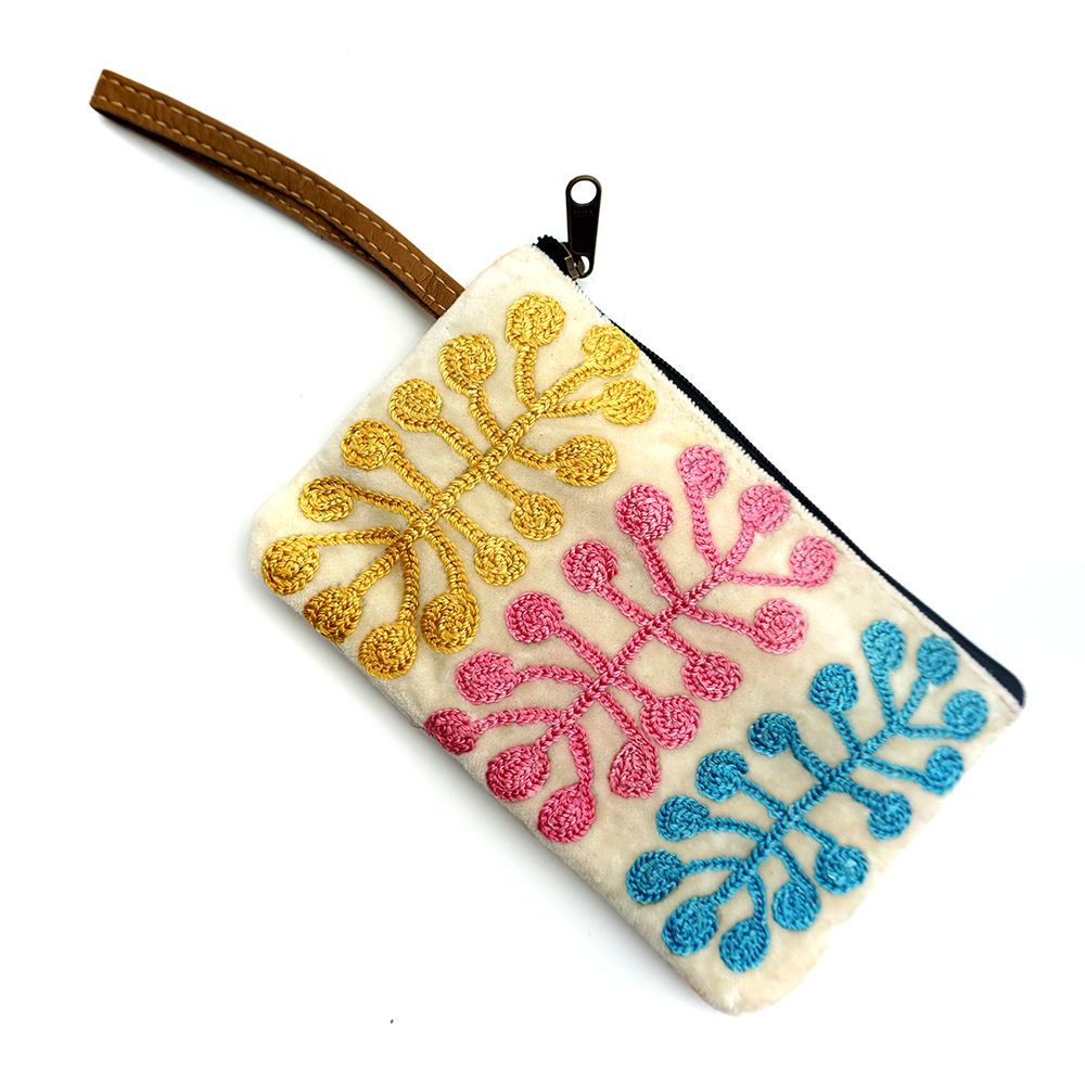 Cosmetic Bag - Velvet - Mitjili Napurrula