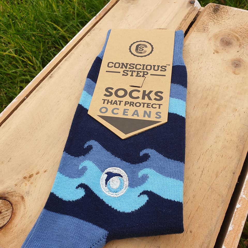 Socks That Protect Oceans - Waves - The Fair Trader