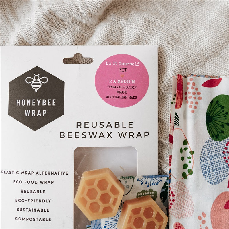 Beeswax Food Wraps - DIY Starter Kit - Medium
