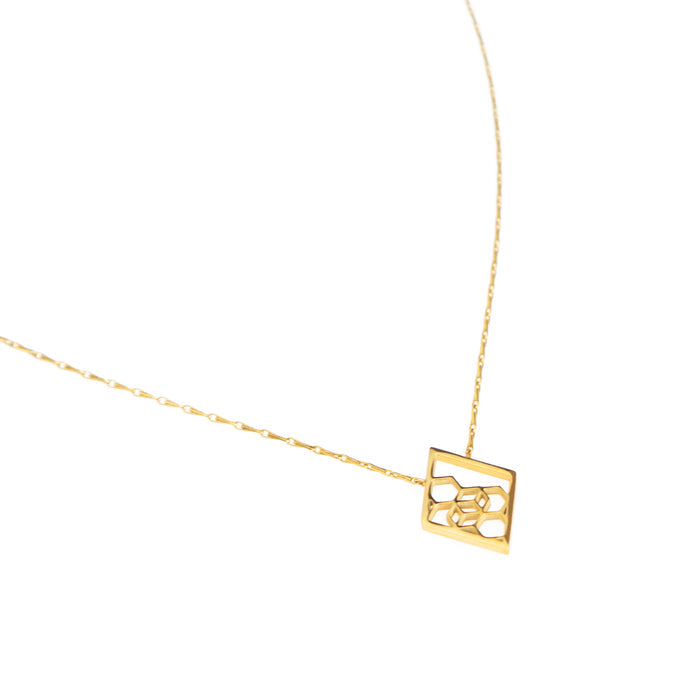 Shielding Hope Necklace - Gold