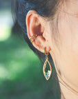 Walk on Water Cuff Earring - Gold