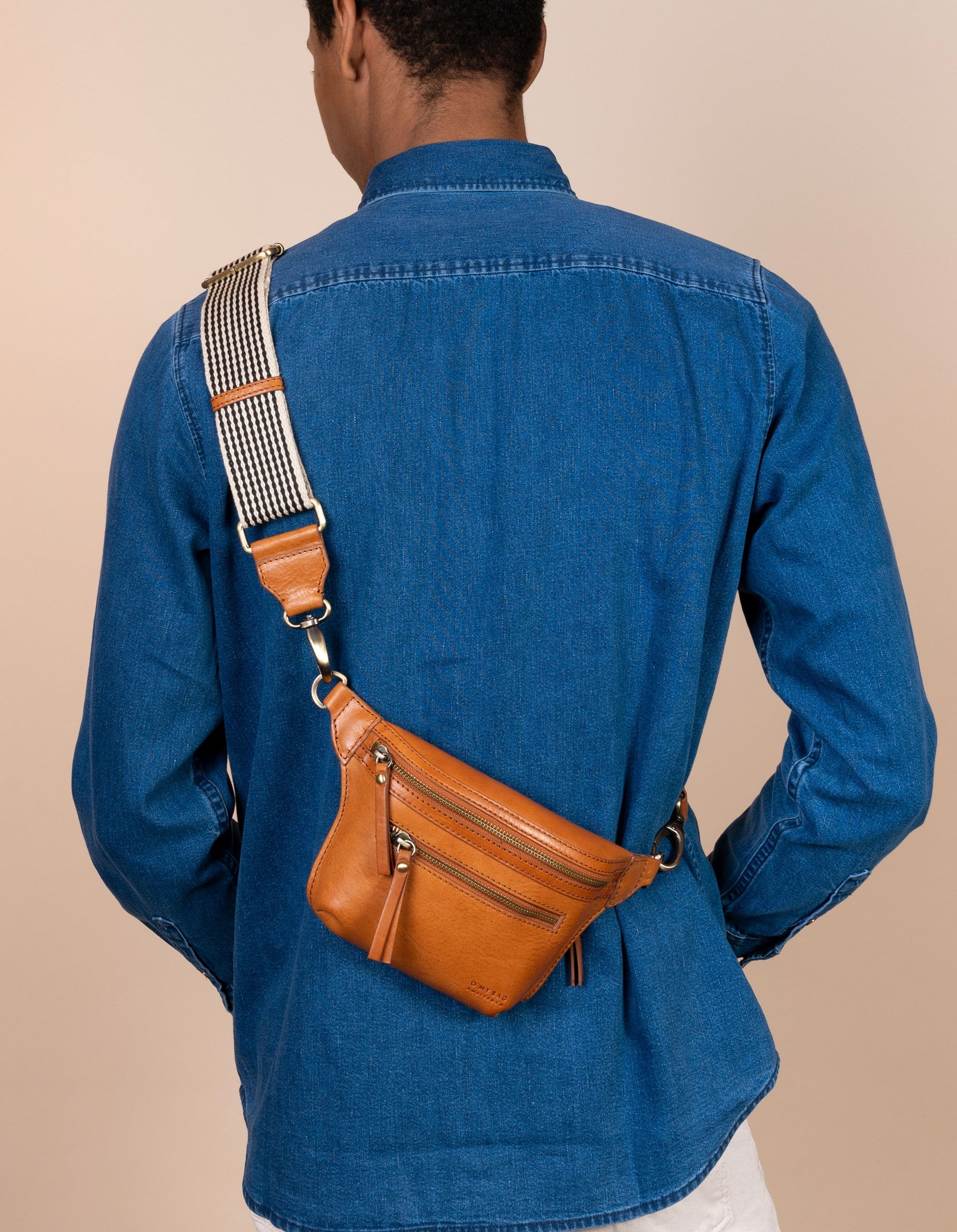 Ethical & Sustainable Leather Bags Australia | Beck's Bum Bag Tan – The ...