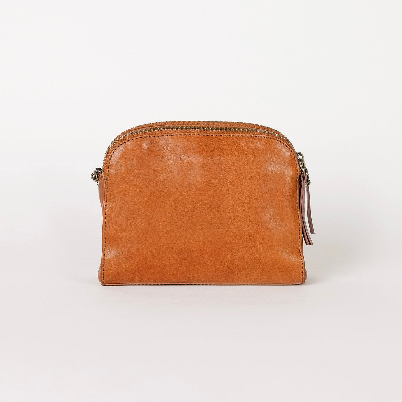 Emily Crossbody Bag - Cognac Stromboli Leather