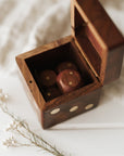 Wooden Dice Box - The Fair Trader