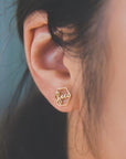 Time For Freedom Stud Earrings - The Fair Trader