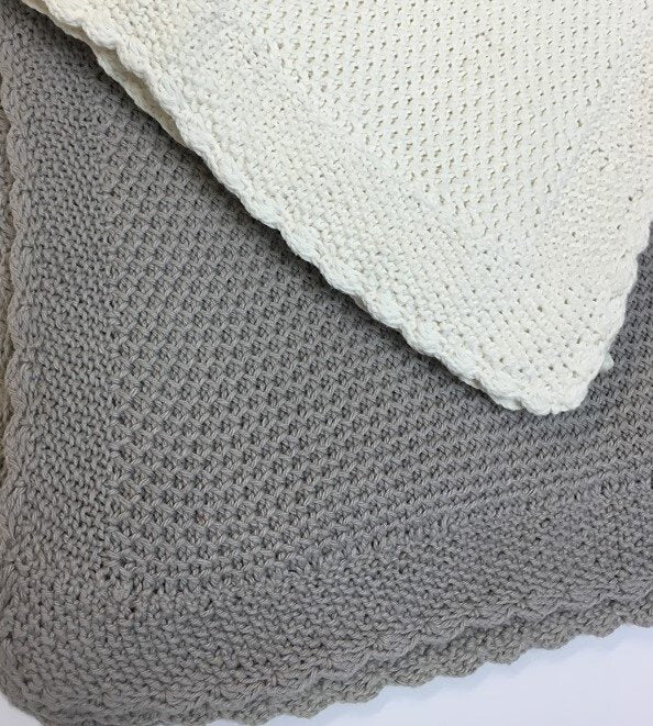 Cotton Baby Blanket - Cream - The Fair Trader