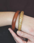Mango and Oak Wooden Bracelet Set - The Fair Trader