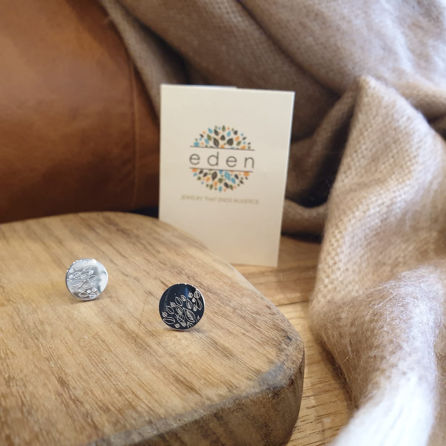 Leaves of Healing Earrings - The Fair Trader