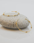 Knots of Freedom Hoops - Gold