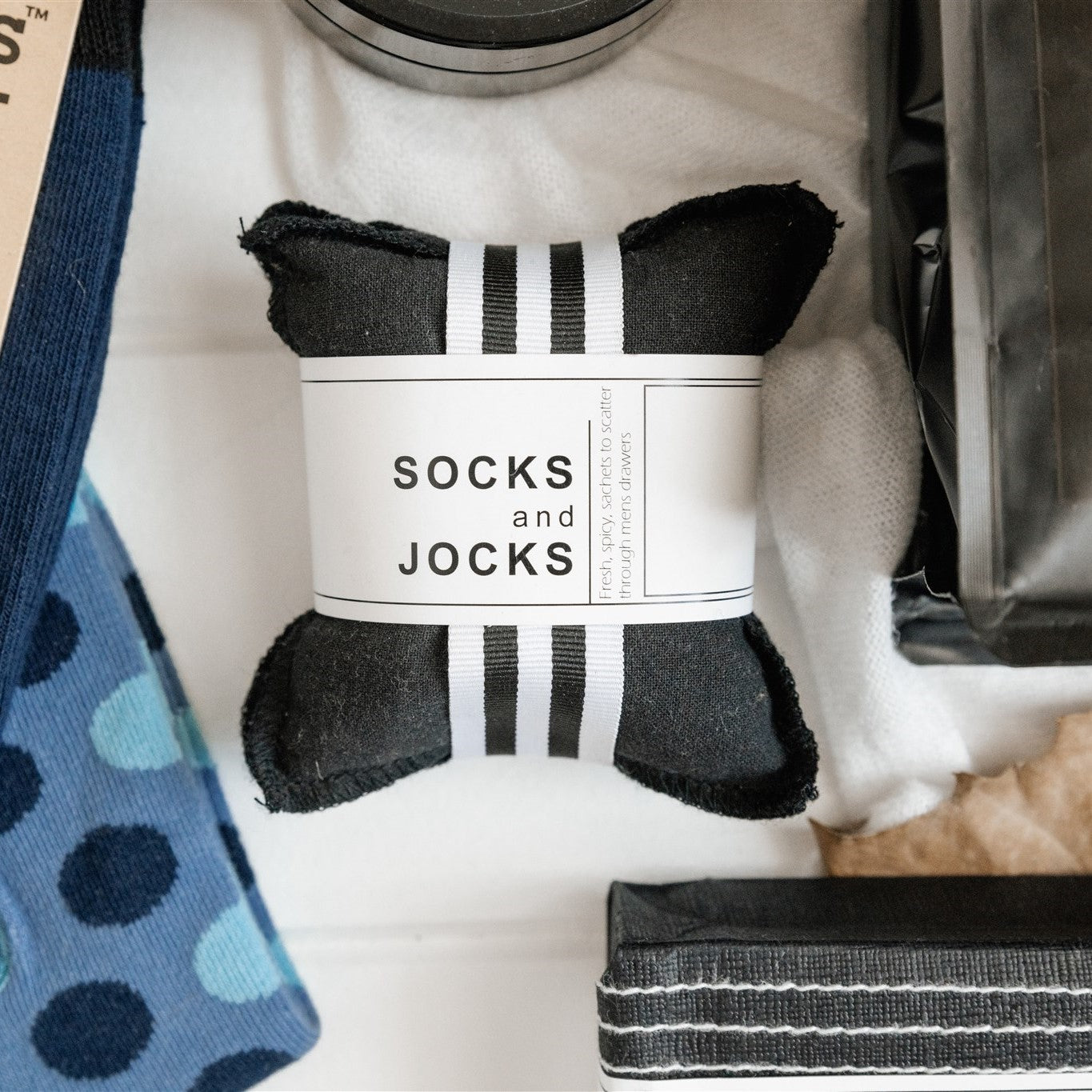 Socks &amp; Jocks Draw Sachets - 2pk - The Fair Trader