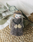 Christmas Angel - Hanging Decoration - Natural