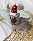 Wombat Christmas Decoration