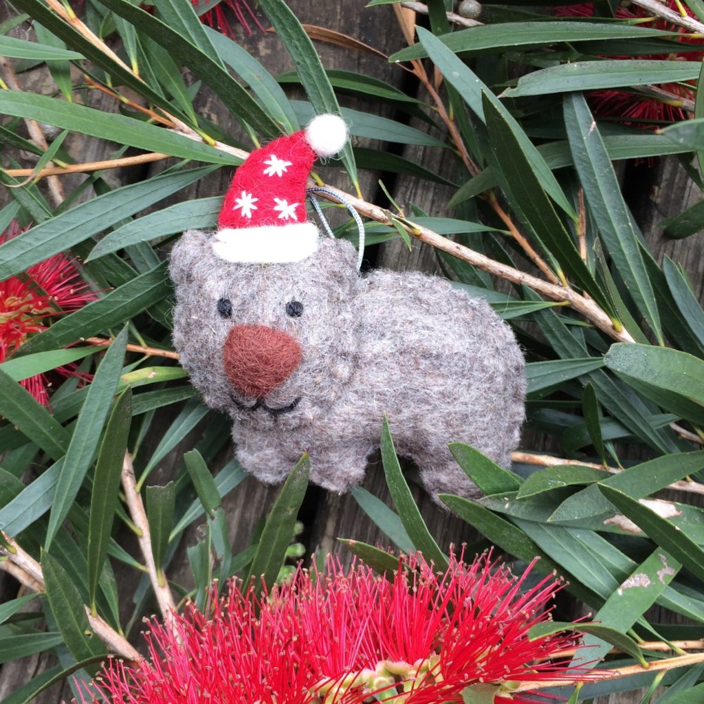 Wombat Christmas Decoration - The Fair Trader