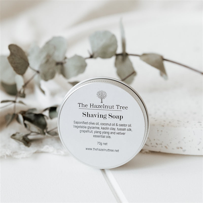 Ethical, EcoFriendly, Australian Made Shaving Soap The Hazelnut Tree