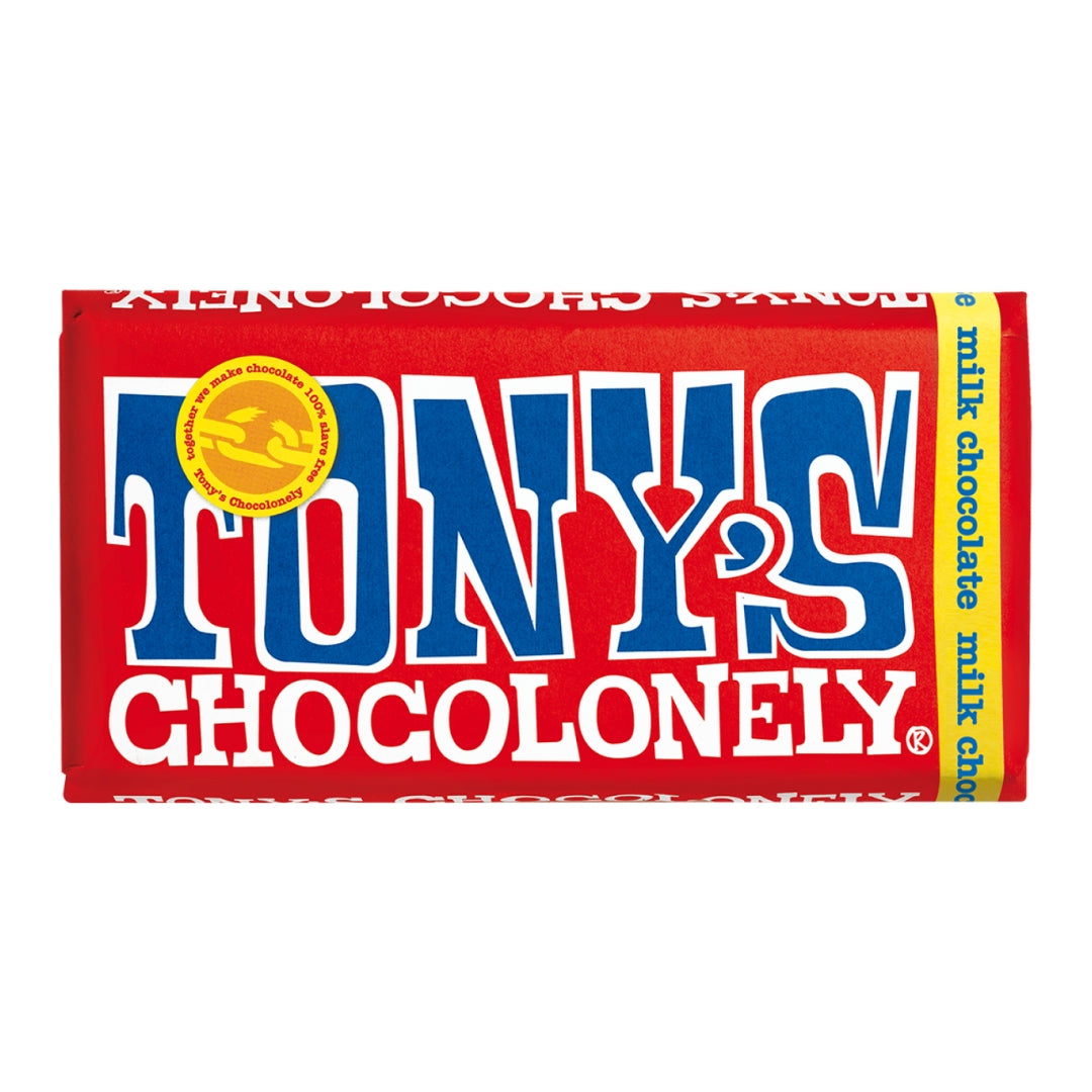 Tony&#39;s Chocolonely Milk Chocolate 180g